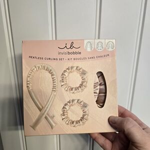 Invisibobble Heatless Curling Set in Cream